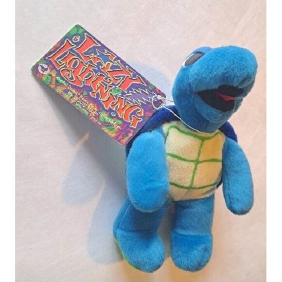 Lazy Lightning Grateful Dead Turtle Beanie Limited Edition Plush Doll Blue NWT - Picture 2 of 5